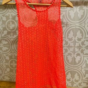 Girls swimsuit coverup dress.